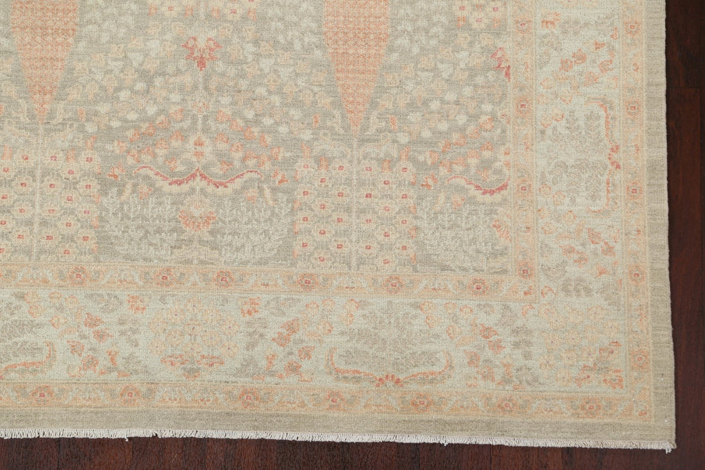 Vegetable Dye Peshawar Chobi Oriental Area Rug 6x8