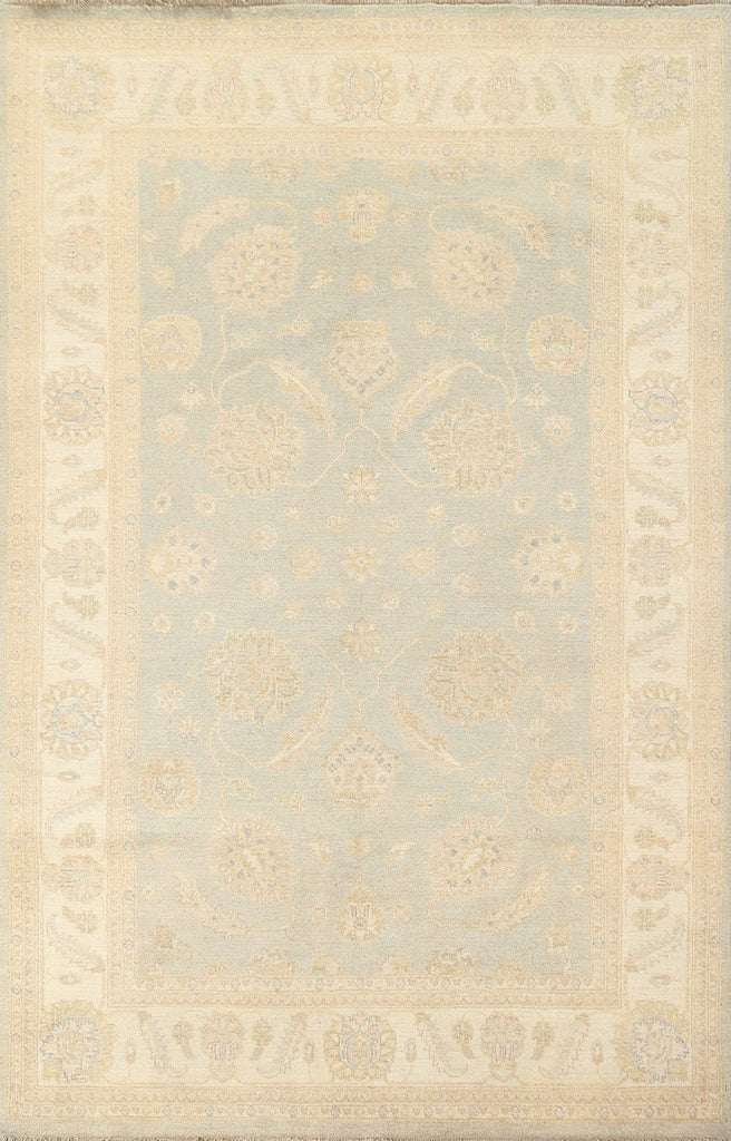 Vegetable Dye Peshawar Chobi Wool Area Rug 6x8