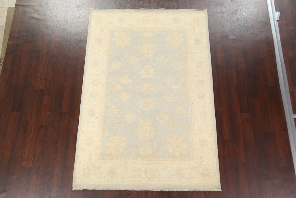 Vegetable Dye Peshawar Chobi Handmade Area Rug 6x8