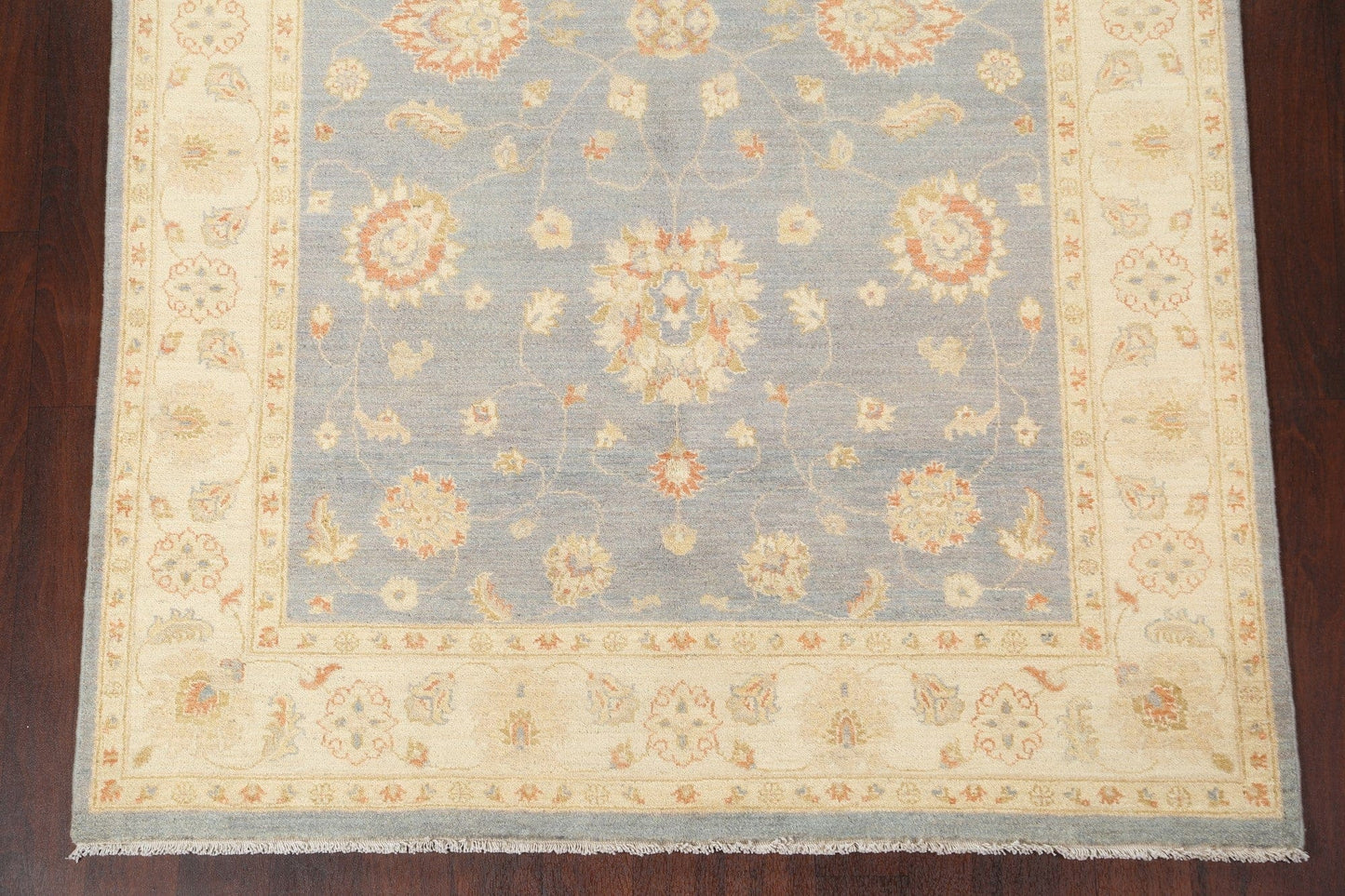 Vegetable Dye Peshawar Chobi Handmade Area Rug 6x8