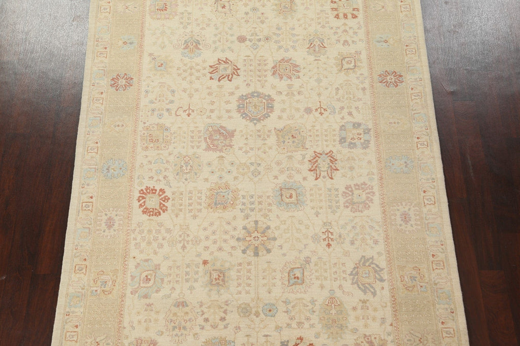 Vegetable Dye Peshawar Chobi Oriental Area Rug 7x10