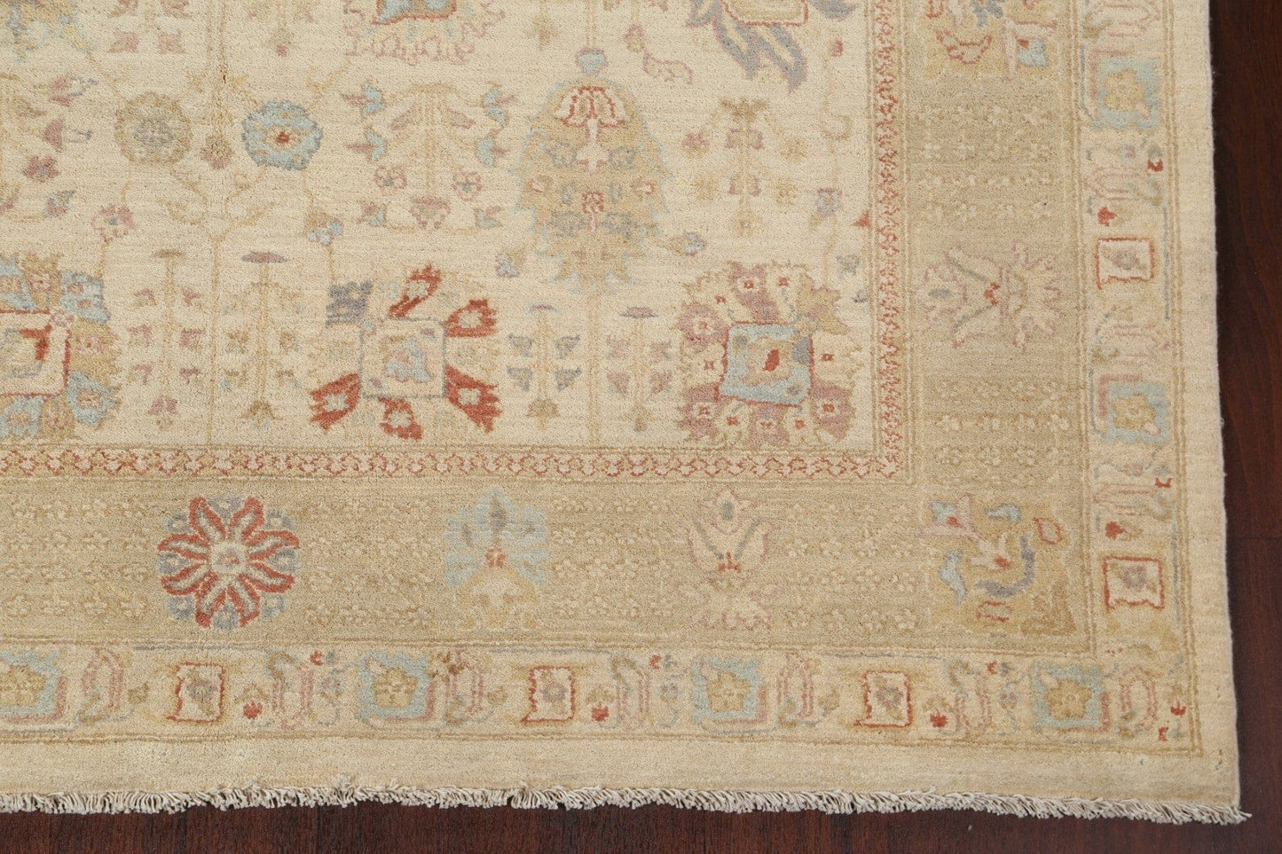 Vegetable Dye Peshawar Chobi Oriental Area Rug 7x10