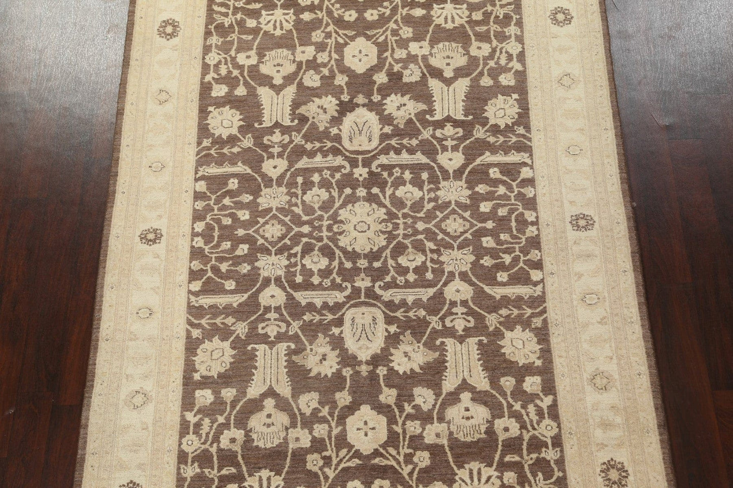 Vegetable Dye Peshawar Chobi Oriental Area Rug 7x10