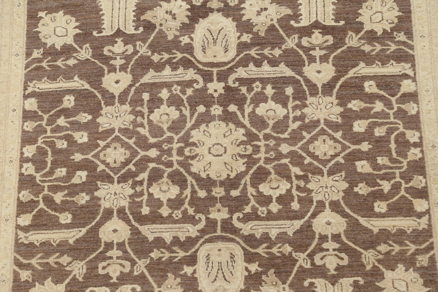 Vegetable Dye Peshawar Chobi Oriental Area Rug 7x10