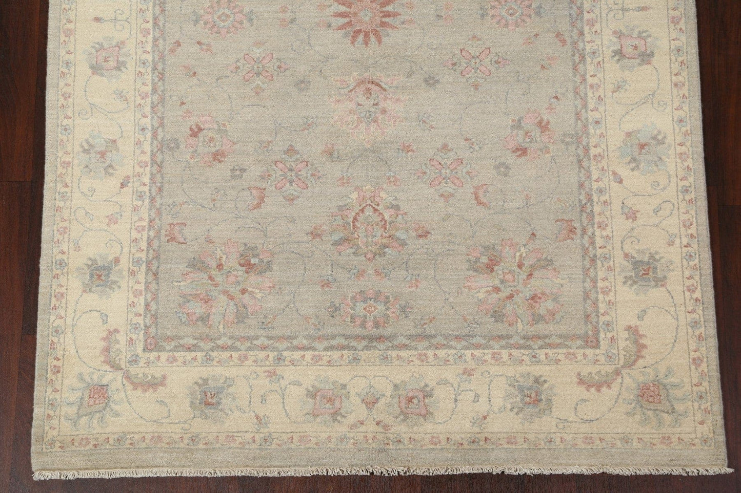 Vegetable Dye Peshawar Chobi Handmade Area Rug 6x8