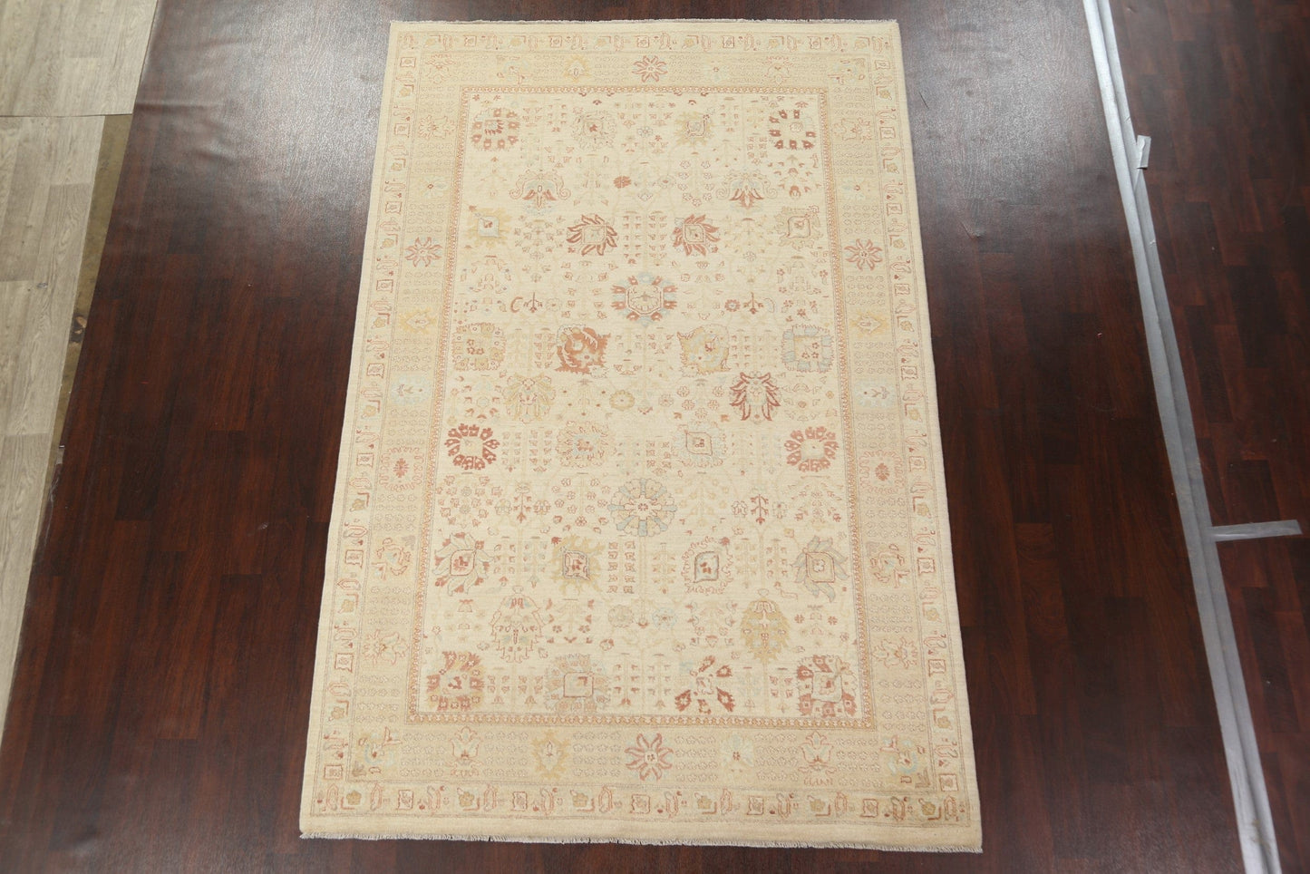 Vegetable Dye Peshawar Chobi Wool Area Rug 6x10