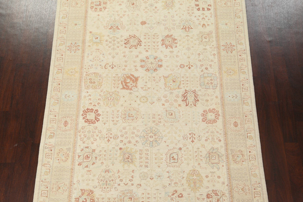 Vegetable Dye Peshawar Chobi Wool Area Rug 6x10