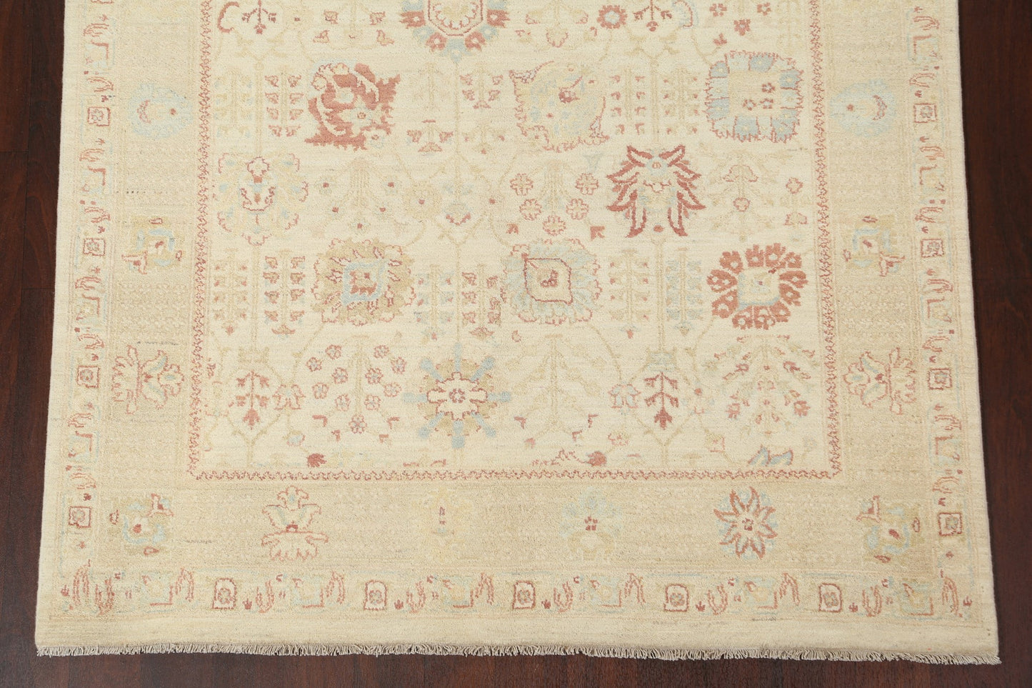 Vegetable Dye Peshawar Chobi Handmade Area Rug 6x8