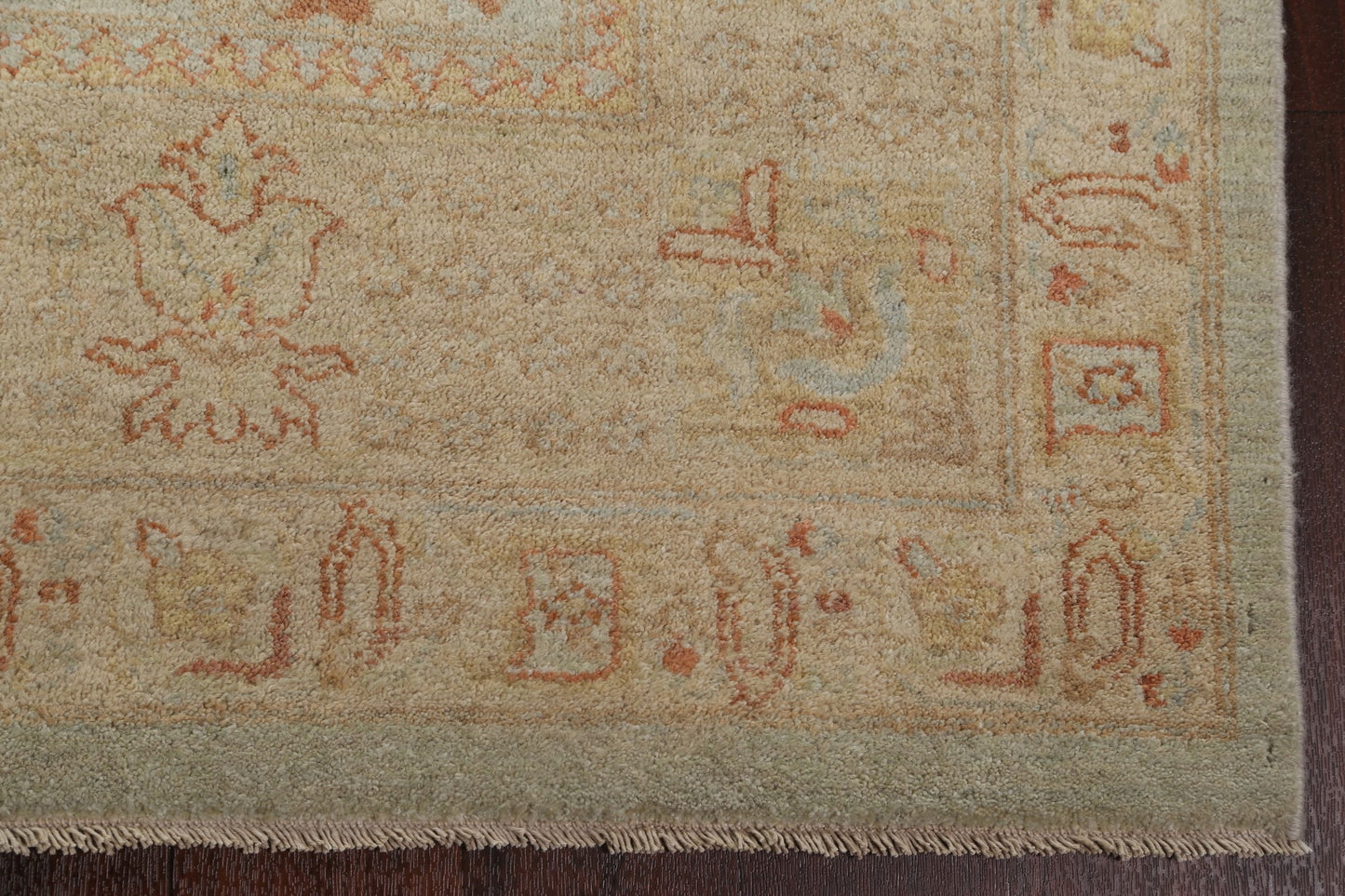 Vegetable Dye Peshawar Chobi Oriental Area Rug 7x10