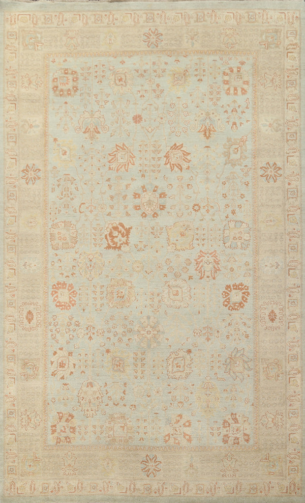 Vegetable Dye Peshawar Chobi Oriental Area Rug 7x10