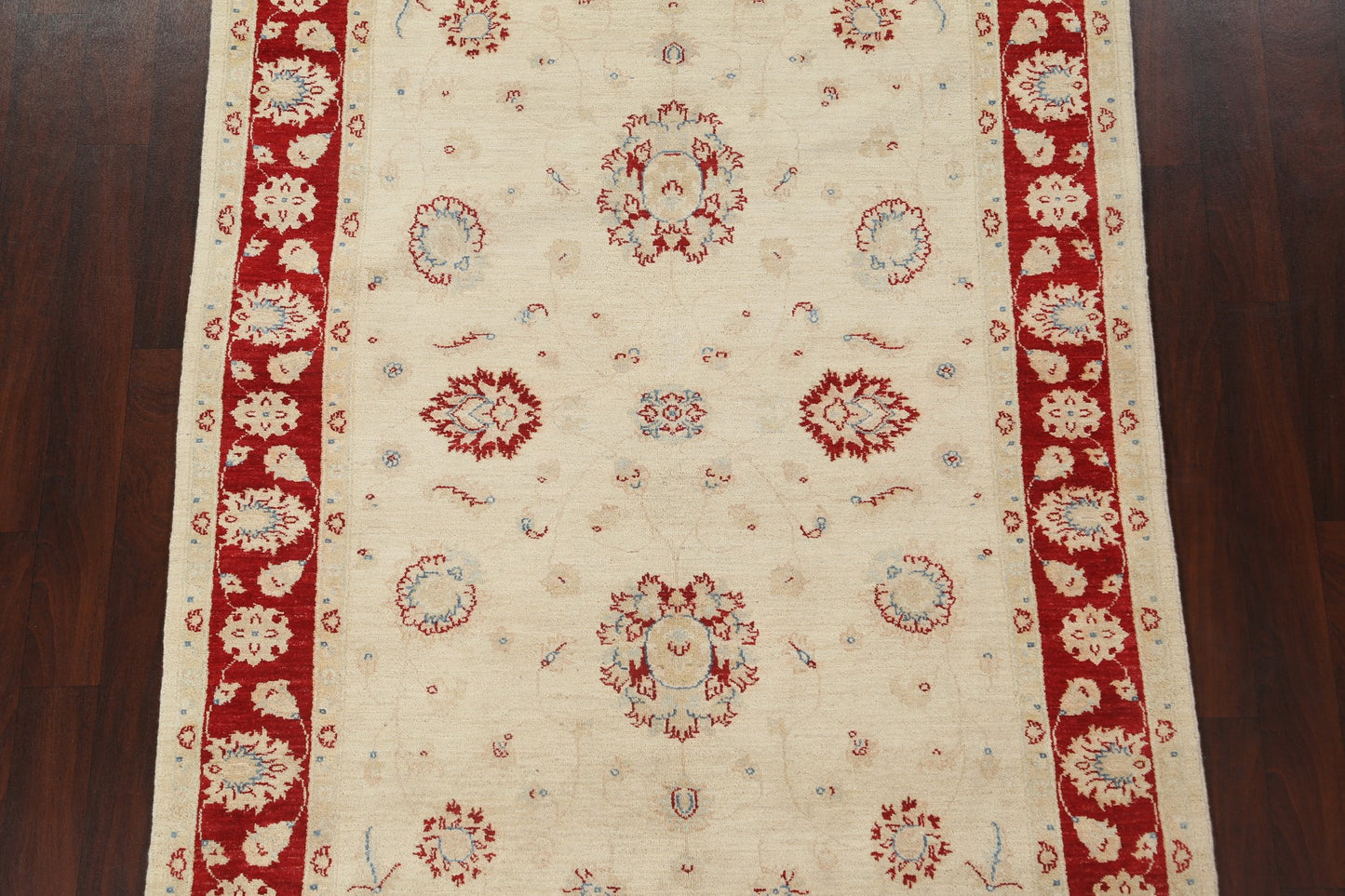 Vegetable Dye Peshawar Chobi Handmade Area Rug 6x8