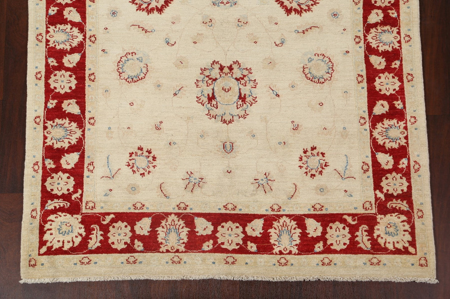 Vegetable Dye Peshawar Chobi Handmade Area Rug 6x8