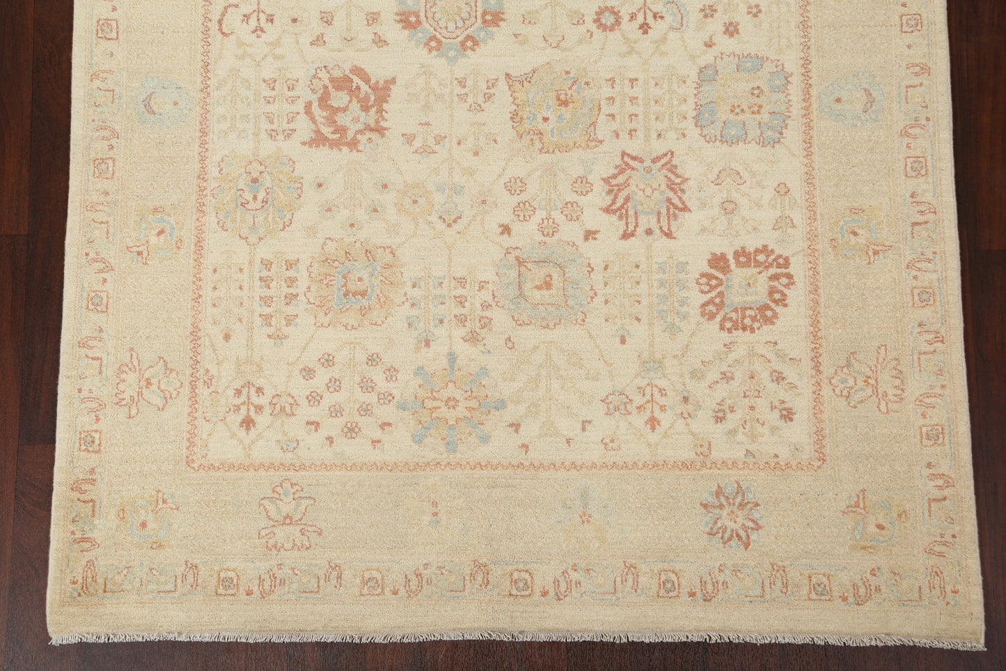 Vegetable Dye Peshawar Chobi Handmade Area Rug 5x8