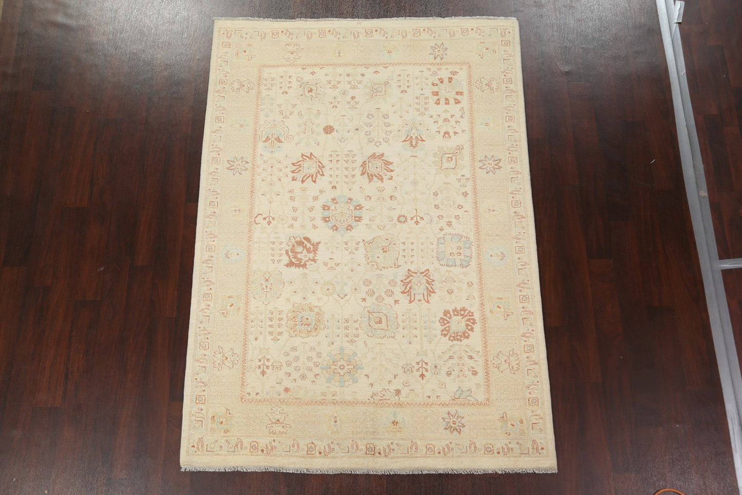 Vegetable Dye Peshawar Chobi Oriental Area Rug 6x8