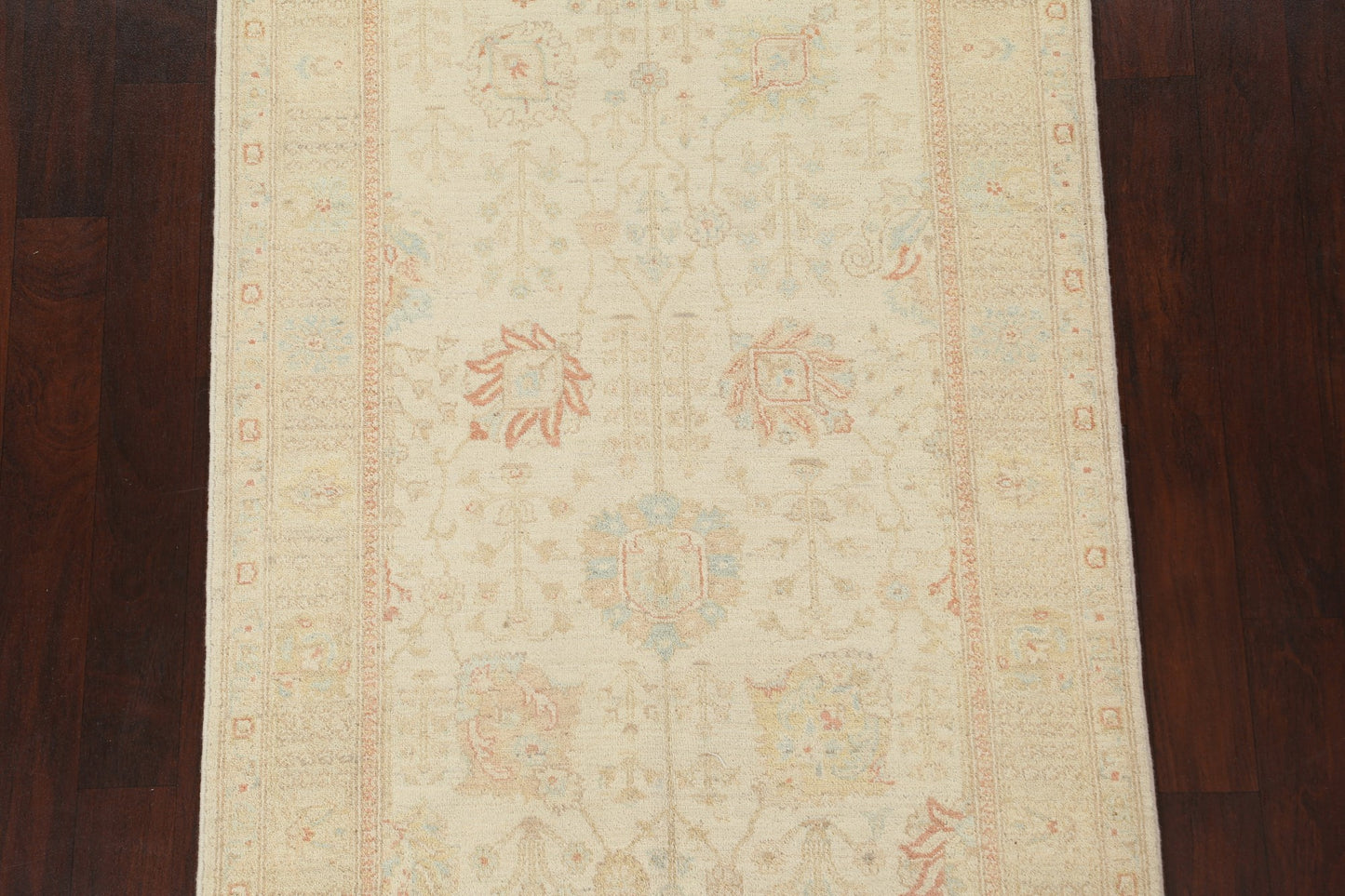 Vegetable Dye Peshawar Chobi Wool Area Rug 4x6