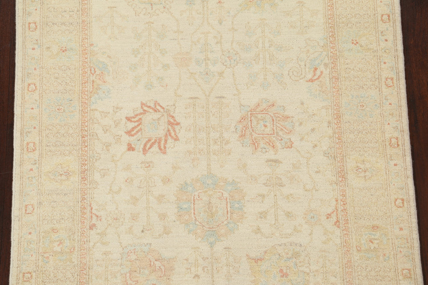 Vegetable Dye Peshawar Chobi Wool Area Rug 4x6