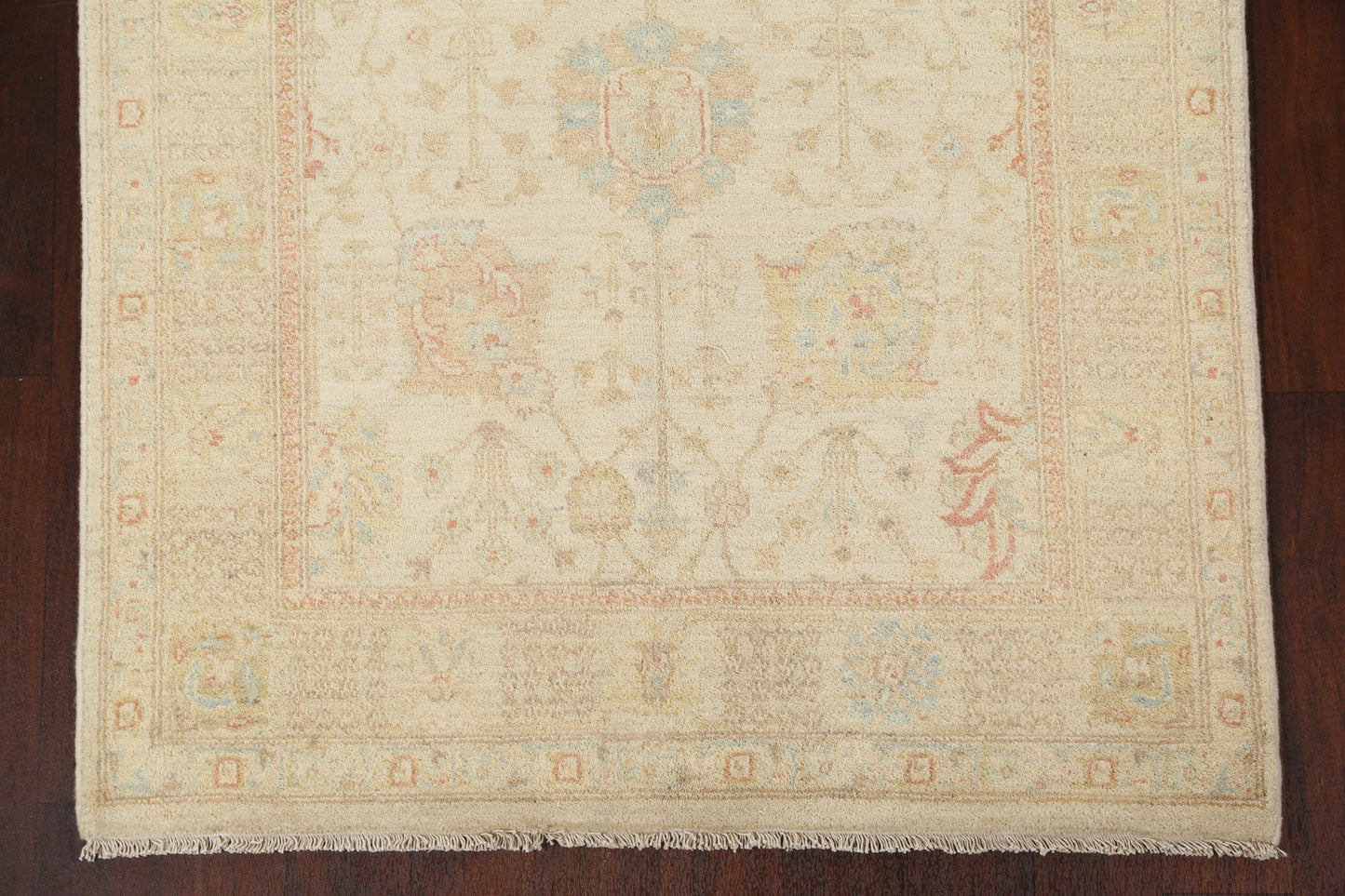 Vegetable Dye Peshawar Chobi Wool Area Rug 4x6