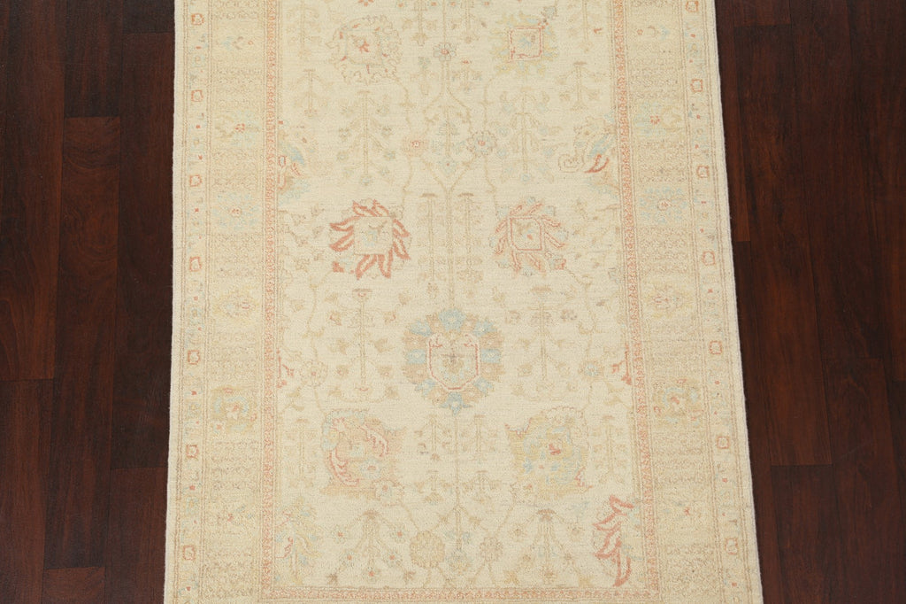 Vegetable Dye Peshawar Chobi Handmade Area Rug 4x6