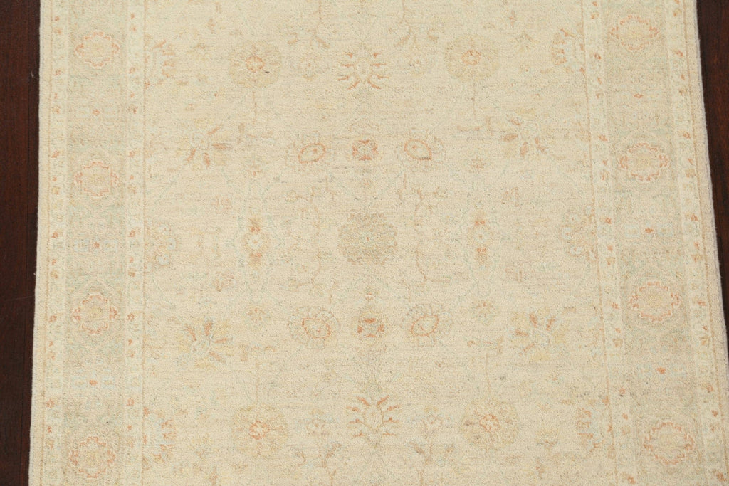 Vegetable Dye Peshawar Chobi Wool Area Rug 4x6