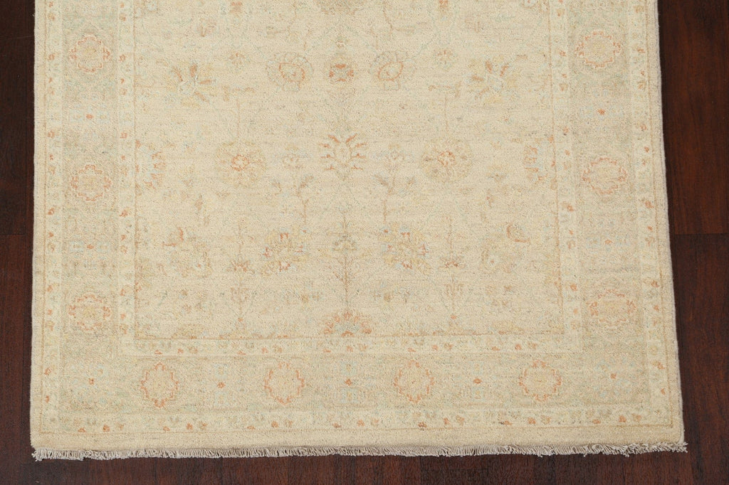 Vegetable Dye Peshawar Chobi Wool Area Rug 4x6