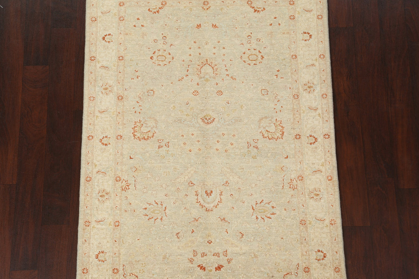 Vegetable Dye Peshawar Chobi Handmade Area Rug 4x6