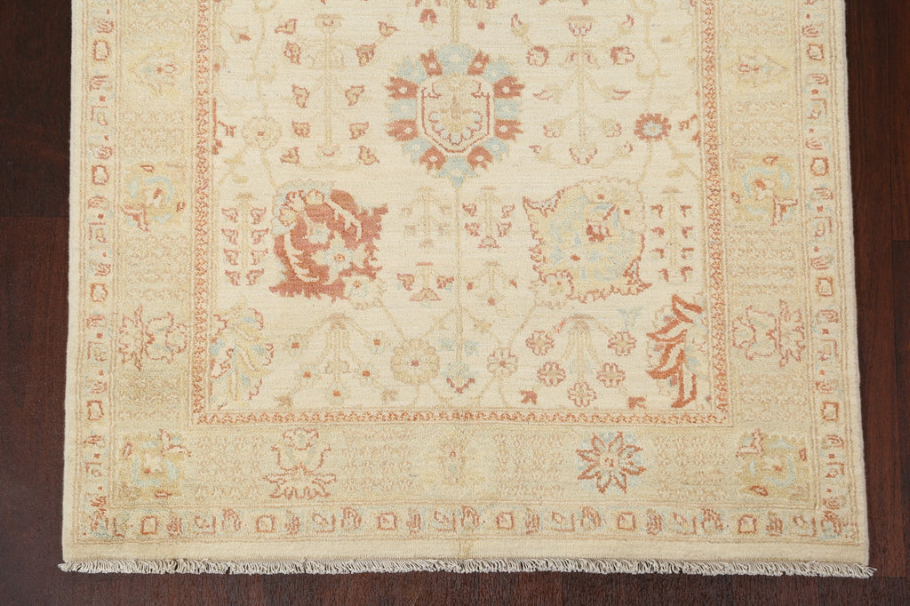 Vegetable Dye Peshawar Chobi Oriental Area Rug 4x6