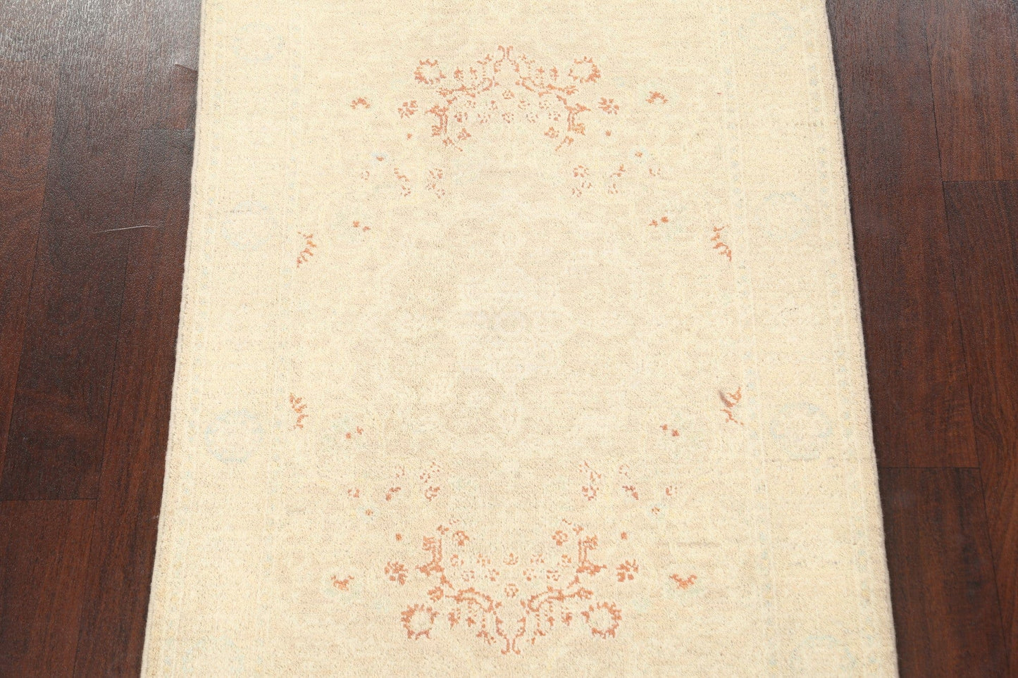 Vegetable Dye Peshawar Chobi Wool Handmade Rug 3x5