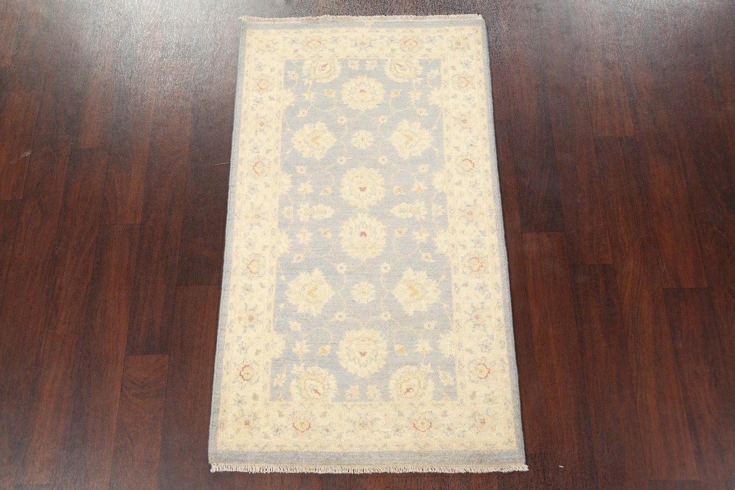 Vegetable Dye Peshawar Chobi Oriental Wool Rug 3x5