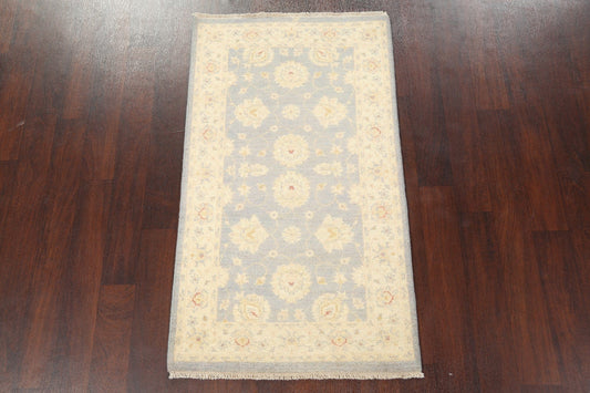 Vegetable Dye Peshawar Chobi Oriental Wool Rug 3x5