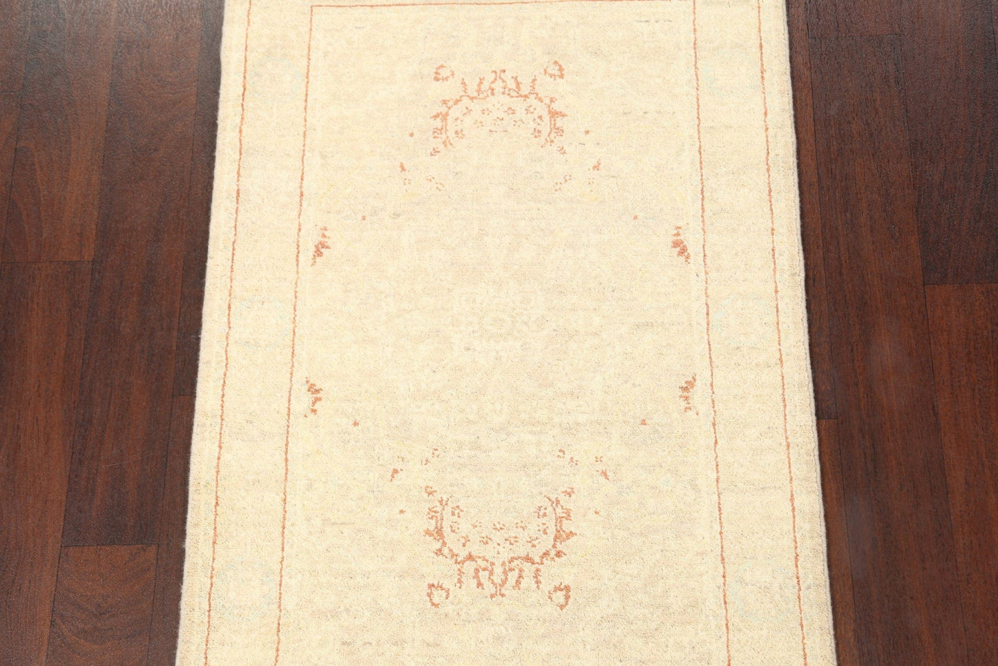 Vegetable Dye Peshawar Chobi Wool Area Rug 3x4