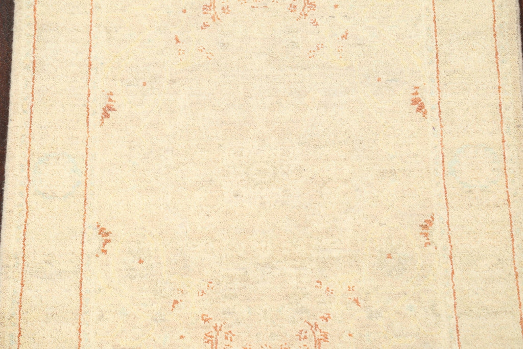 Vegetable Dye Peshawar Chobi Wool Area Rug 3x4