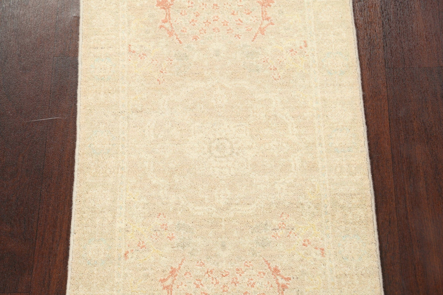 Set of 2 Vegetable Dye Peshawar Chobi Wool Rugs 2x6