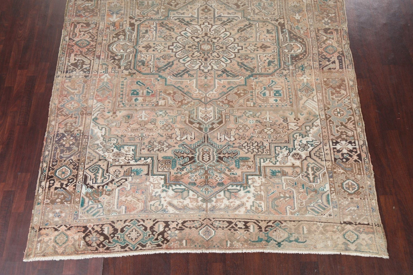 Geometric Heriz Persian Area Rug 8x12