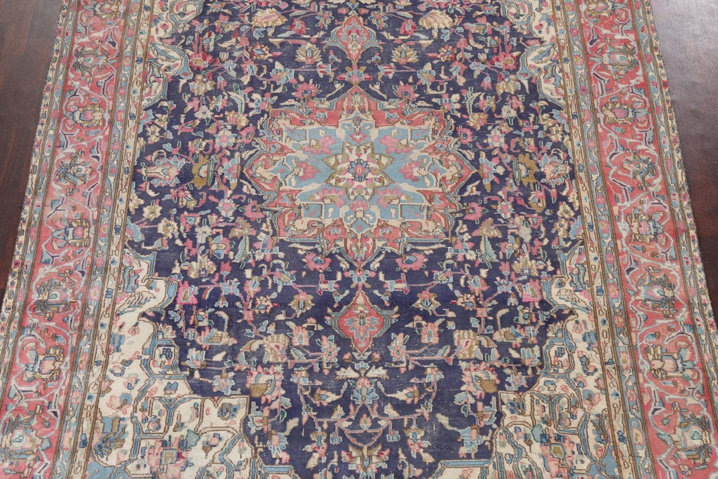 Traditional Floral Kerman Persian Area Rug 8x11