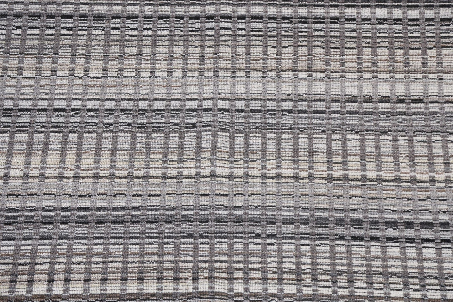 Checkered Contemporary Wool Area Rug 5x8