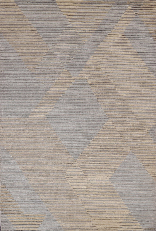 Geometric Contemporary Area Rug 5x8