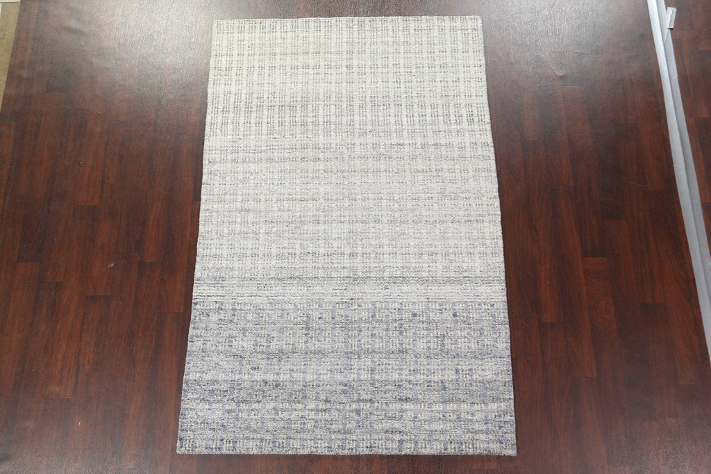 Contemporary Wool Area Rug 5x8