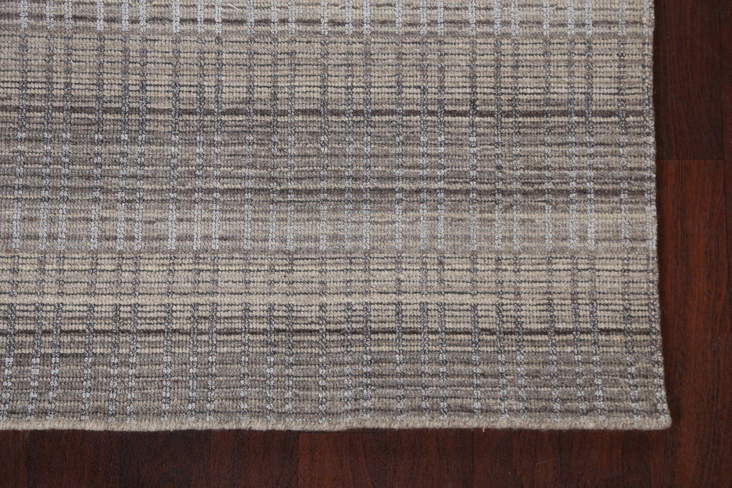 Stripe Contemporary Wool Area Rug 4x6