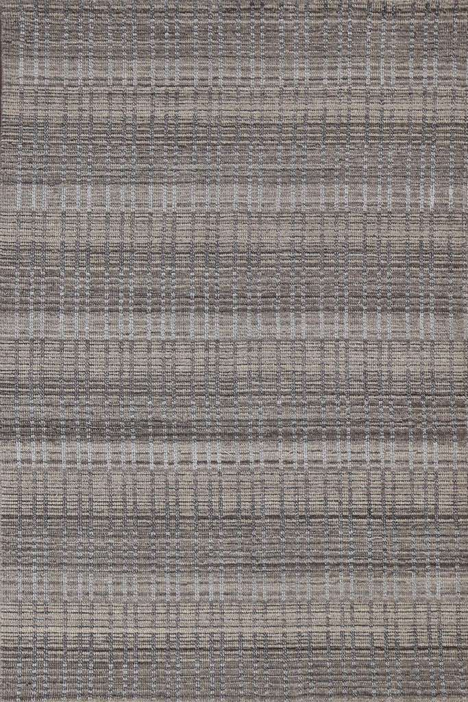 Stripe Contemporary Wool Area Rug 4x6