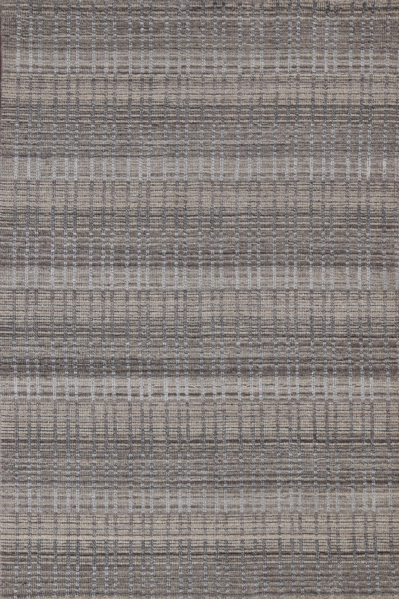 Stripe Contemporary Wool Area Rug 4x6