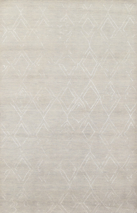 Trellis Contemporary Oriental Area Rug 5x8