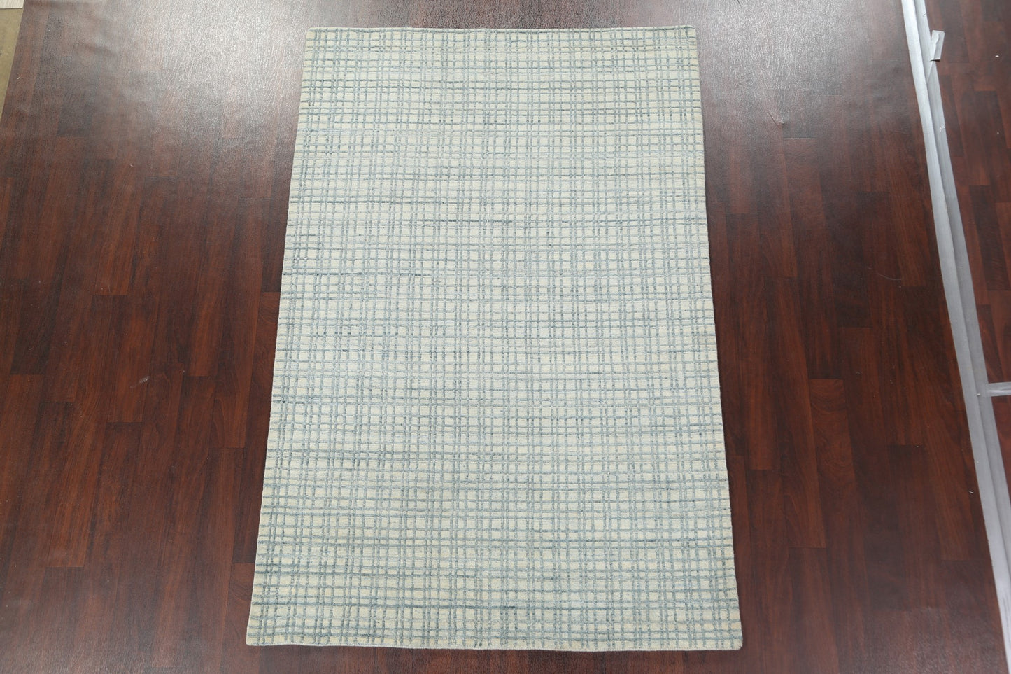 Checkered Contemporary Area Rug 5x8