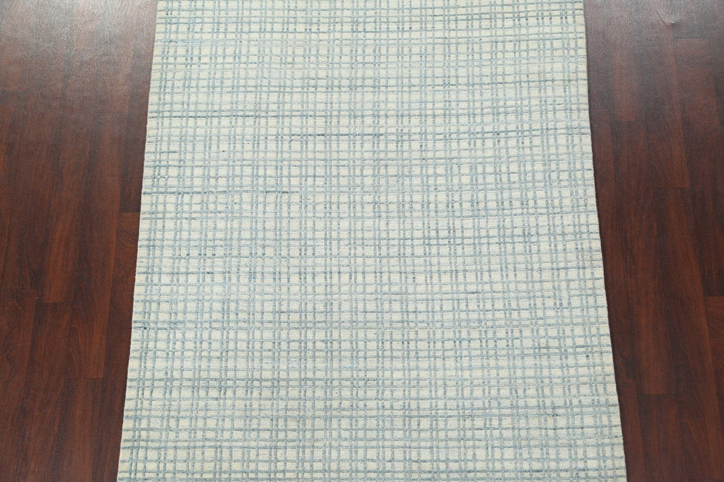 Checkered Contemporary Area Rug 5x8