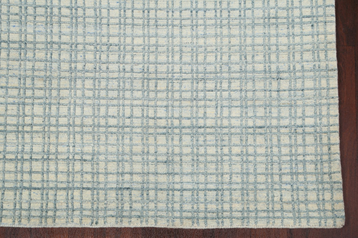 Checkered Contemporary Area Rug 5x8