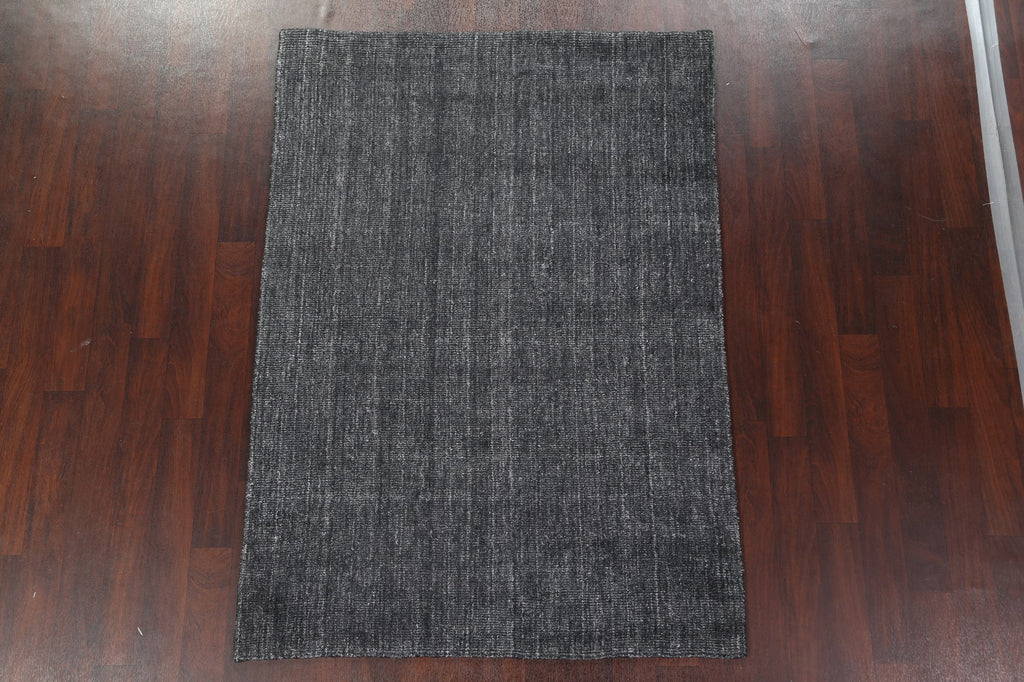 Wool Contemporary Handmade Area Rug 5x7