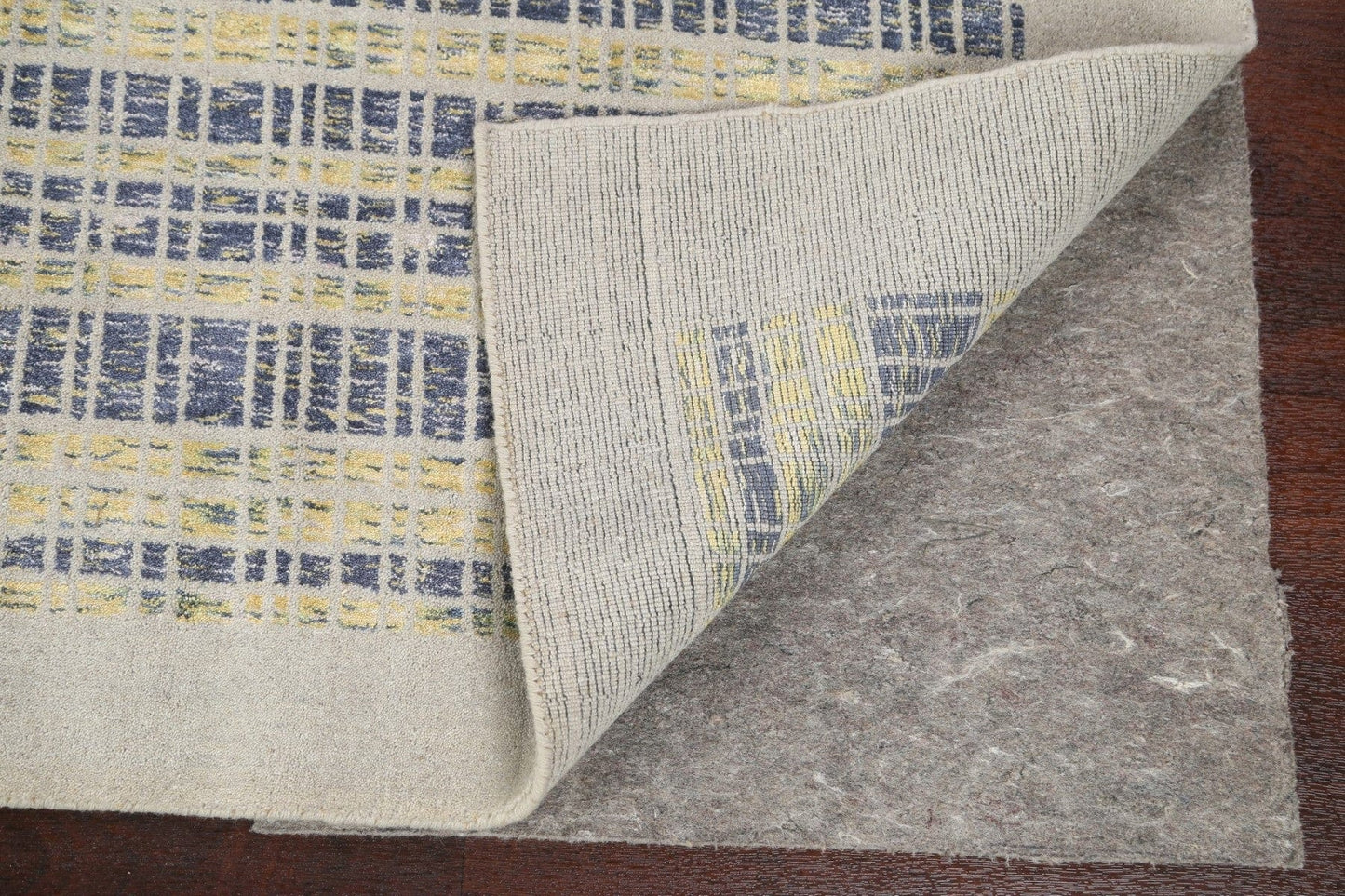 Wool Contemporary Area Rug 5x8