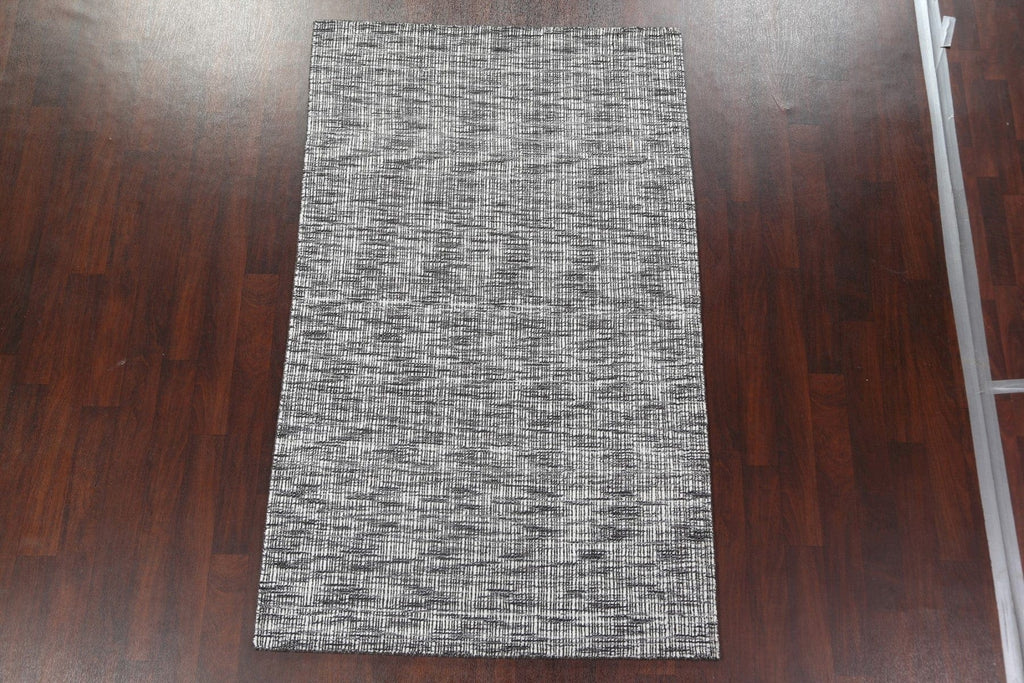 Wool Contemporary Oriental Area Rug 5x8