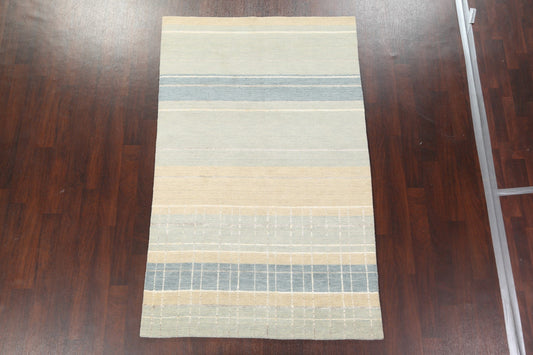 Handmade Contemporary Wool Area Rug 5x8