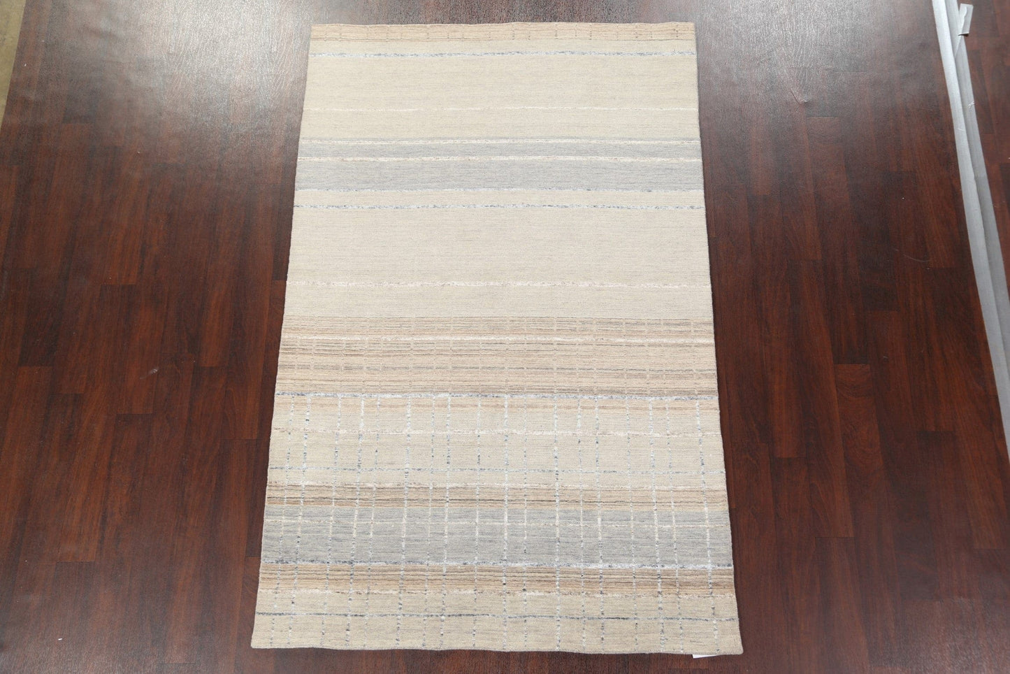 Handmade Contemporary Oriental Area Rug 5x8