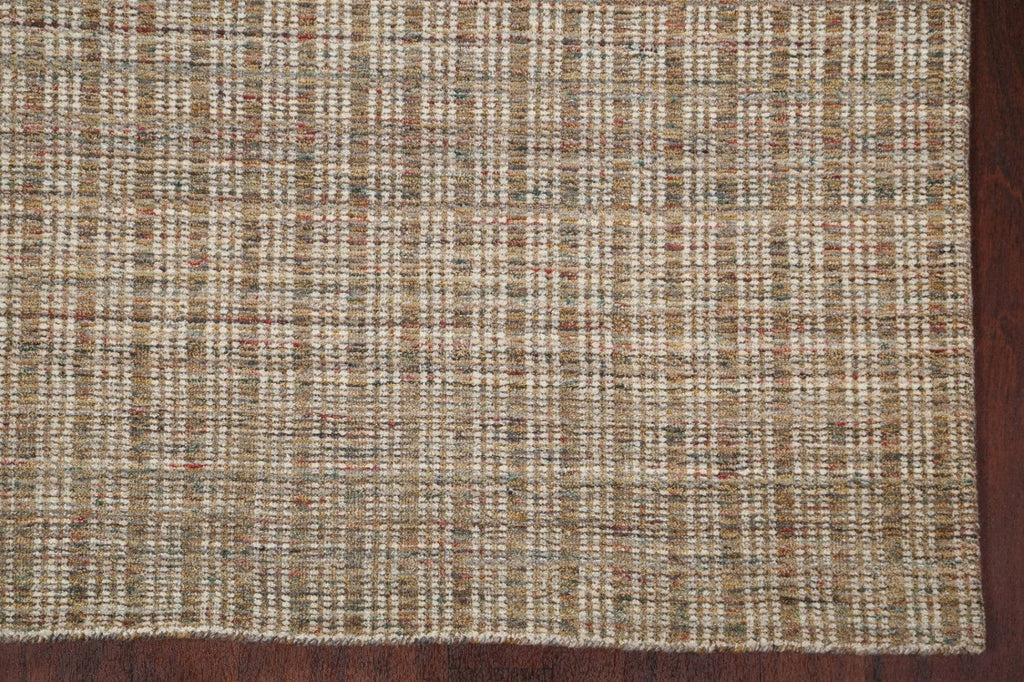 Geometric Contemporary Oriental Area Rug 5x8